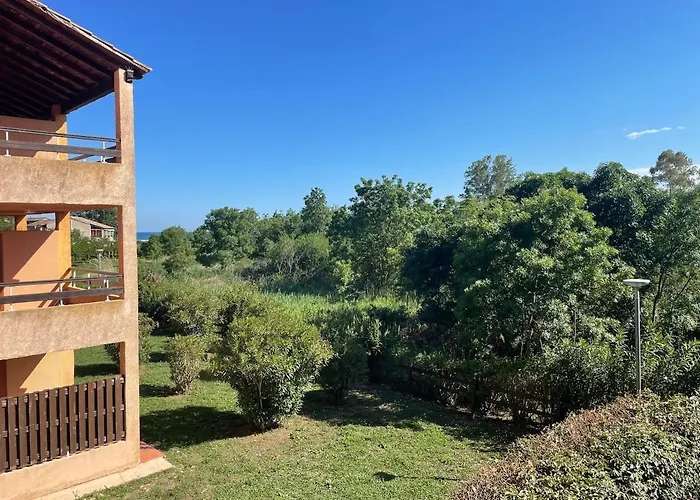 Les Bulles De Mona - Marina Corse - 2 Ch - Clim - Terrasse-pieds Dans Leau-plage Apartmán *